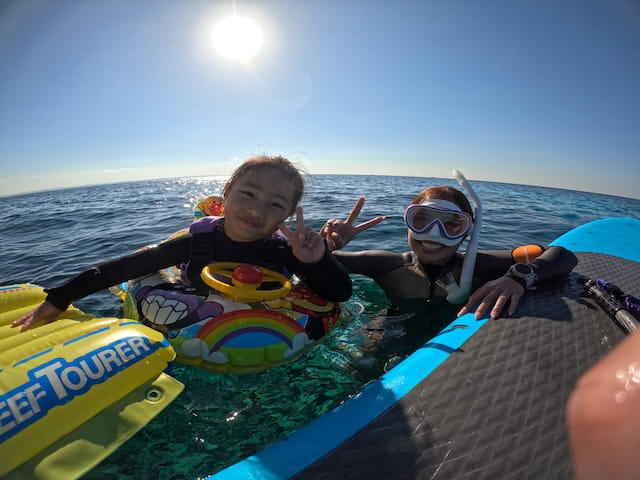 春休みに沖縄の海で子どもと楽しむシュノーケリング体験